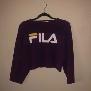FILA cropped sweater